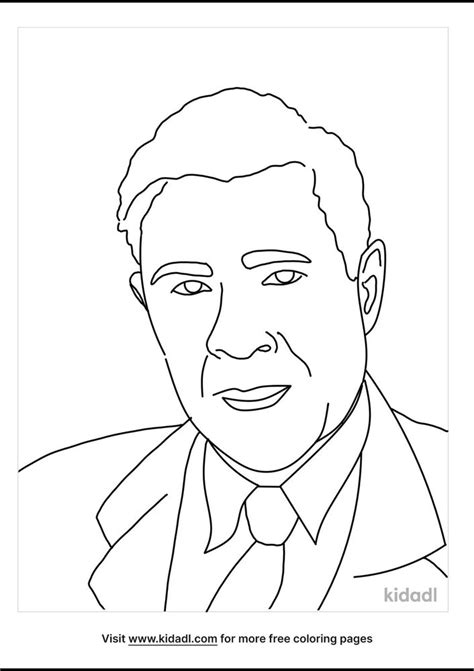 Garrett Morgan Coloring Pages Free People And Celebrities Coloring