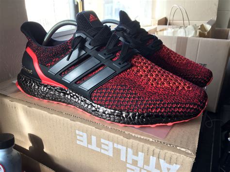 Adidas Ultra Boost 20 Solar Red Blacked Out Boost Adidas Nike Adidas