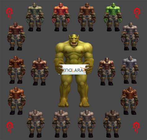 WoW Orc Male Clothed And Nude For XNALara By UchihaDEMS On DeviantArt