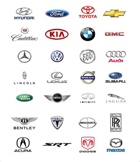 Luxury Car Exotic Car Logos
