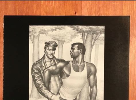 Art Page Print TOM Of FINLAND Book Retrospective St Ed Etsy