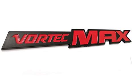 3pcs Vortec Max Door Emblem Logo Badge Plate Band Decal Replacement