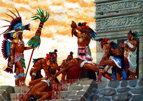 Qual é O Significado Dos Sacrifícios Humanos Praticados Pelos Astecas