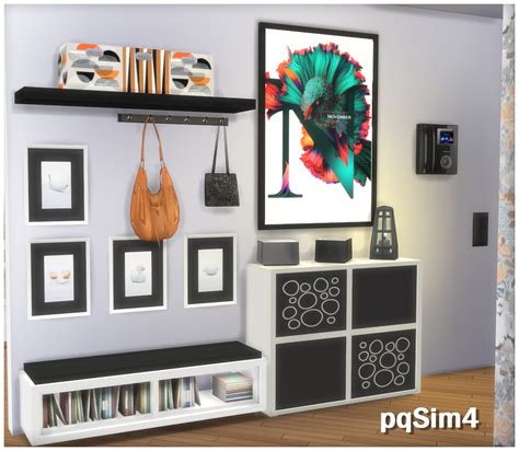 Sims 4 Ccs The Best Hallway “madison” By Pqsim4
