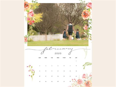 2021 Custom Calendar 2021 Personalized Calendar Using Your Etsy