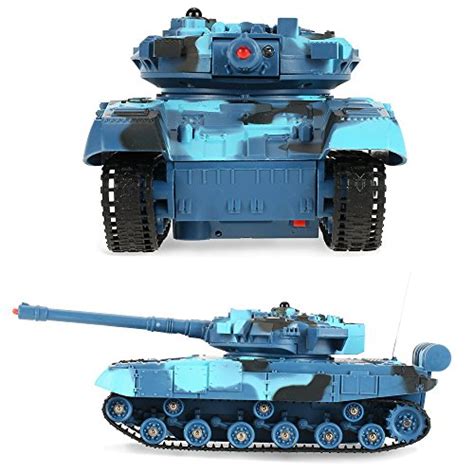 Set Of 2 Rc Military Tank 124 Scale Infrared Remote Control Battle