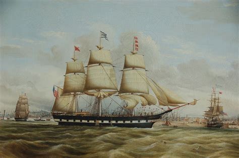 The Clipper Ship Created In1850 It Was The Fastest Ship In The World
