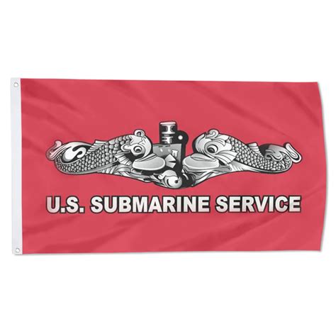 Us Submarine Service Dolphins Flag
