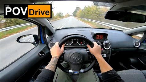 Opel Corsa D OPC 192hp POV Test Drive YouTube