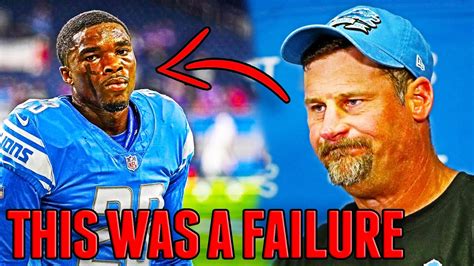 The Detroit Lions Had No Other Choice Youtube