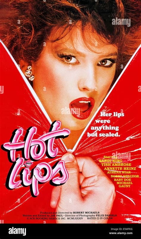 HOT LIPS US Poster Tish Ambrose Ave Booking Service Courtesy Everett Collection Stock