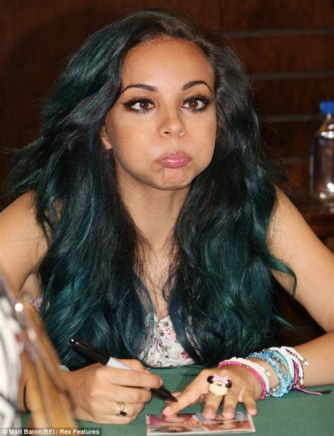 Jade Thirlwall Is Caught Pulling A Face As Little Mix Attend Signing