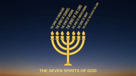 What Are The Seven Spirits Of God The Meaning Of The Menorah Stay