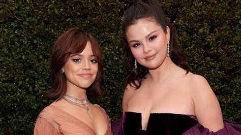 Jenna Ortega And Selena Gomez Attended The Golden Globes Red Carpet
