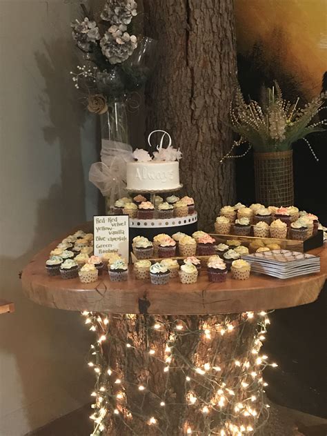 Wedding Cupcake Display | Wedding cupcake table, Cupcake table, Table