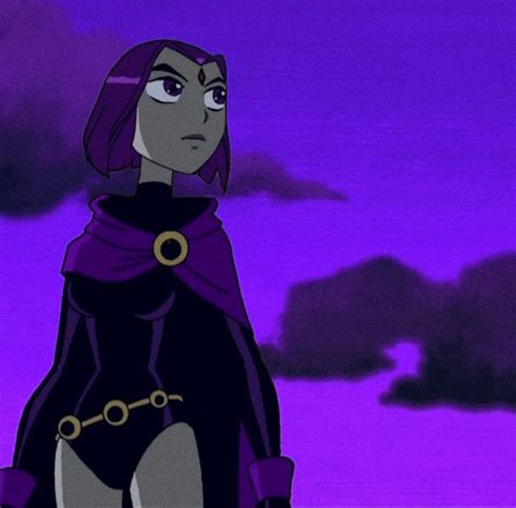 Pin By Pinner On Raven Raven Teen Titans Go Raven Teen Titans Purple Cartoon Characters