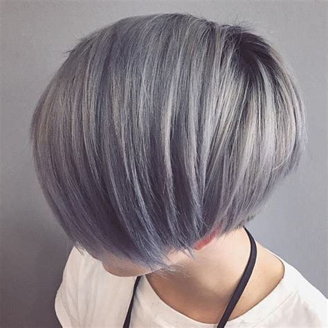 Colouring Grey Hair Ideas Best 25 Grey Hair Styles