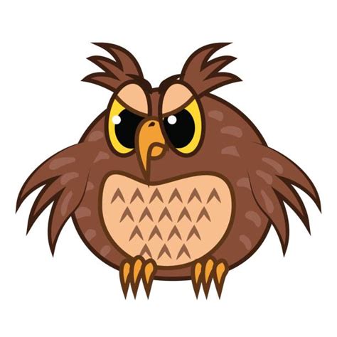 Royalty Free Owl Is Sick Clip Art Vector Images And Illustrations Istock