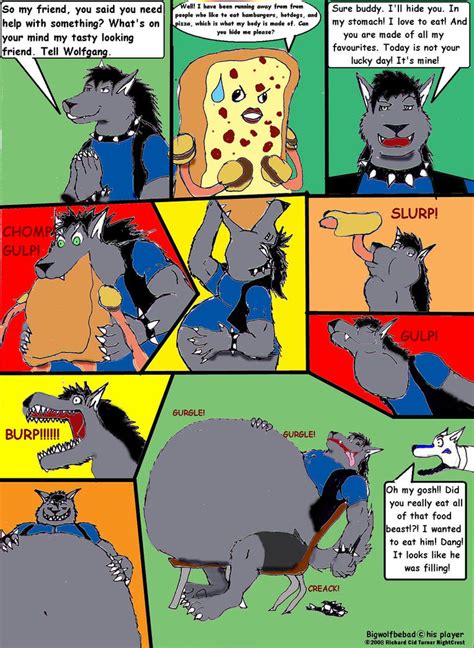 Bigwolfbebad S Vore By NightCrestComics On DeviantArt