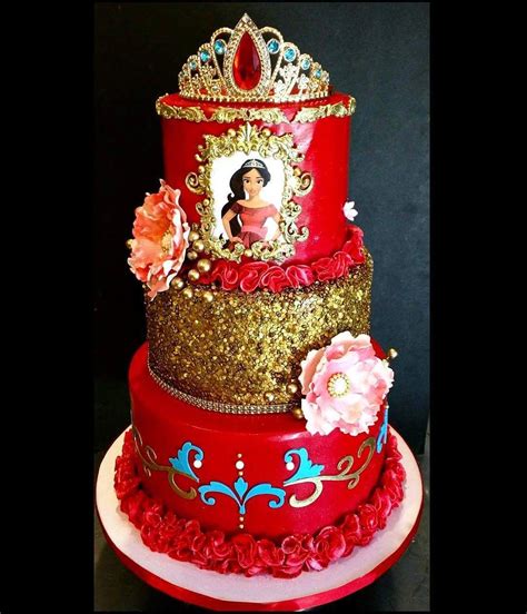 Elena Of Avalor Cake Princess Birthday Cake Party Cakes Elena