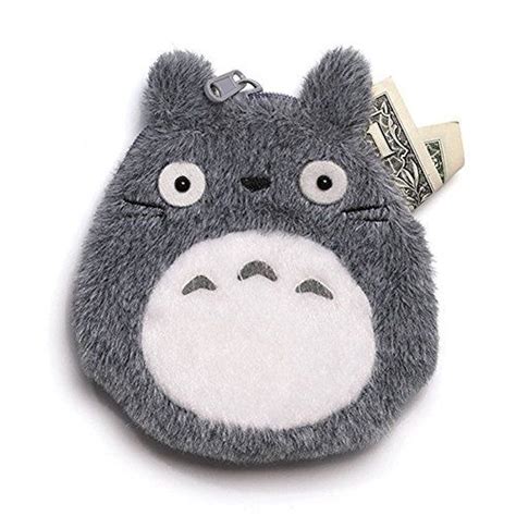 Studio Ghibli My Neighbor Totoro Plush Coin Purse Gray Gund