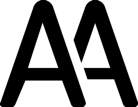 Font Aa Svg Png Icon Free Download (#390974) - OnlineWebFonts.COM png image
