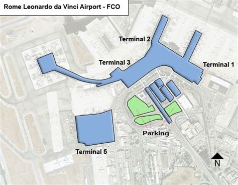 Rome International Airport Terminal Map Map Of Beacon