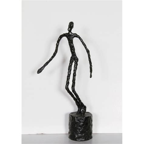 Alberto Giacometti Running Man Bronze Sculpture