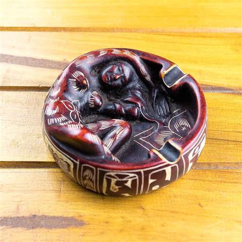unique handmade t from nepal erotic resin souvenir ashtray thamel shop
