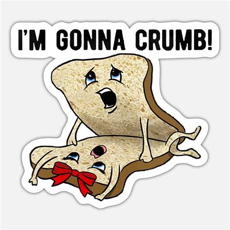 Crumb Stickers Unique Designs Spreadshirt