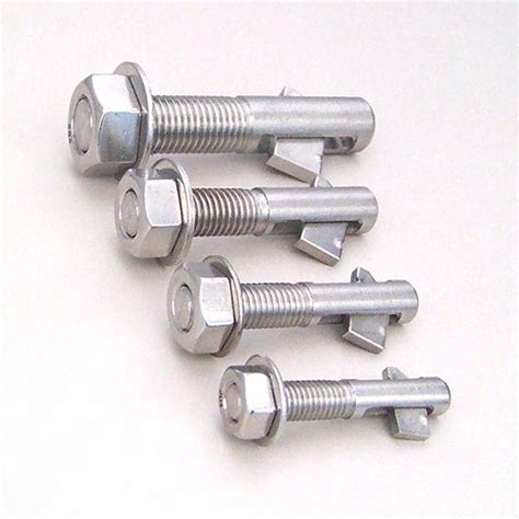 Flip Bolt Stainless Steel A4 Blind Anchor For Steel Structures