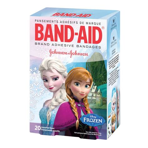 Frozen Adhesive Bandages For Kids 20 Ct Band Aid® Brand Adhesive Bandages