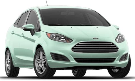 2019 Ford Fiesta Colors