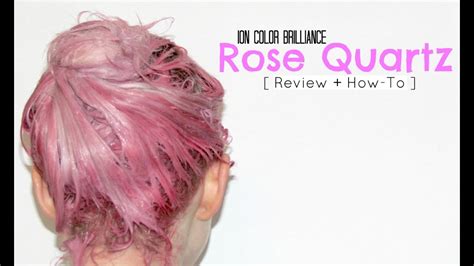 Ion Color Brilliance Rose Quartz Review How To Sara Saberi