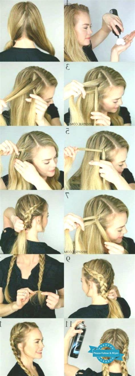 Next, starting on the left side, lift a small section of hair to the left of your braid. 30 French Braids Hairstyles Step by Step -How to French ...
