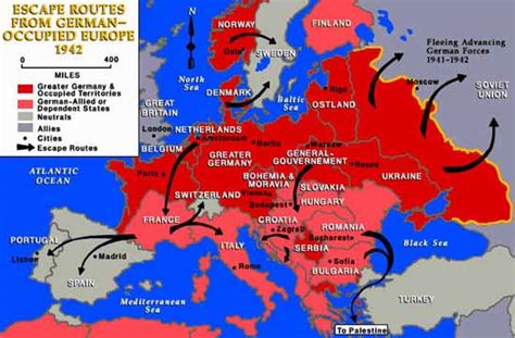 map of europe nazi occupation mapofmap1