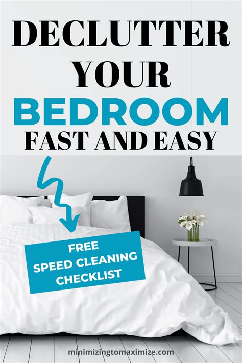 A bedroom is a relaxation oasis in every home, whether it's big or small, whatever style and decor you it will save you some space, help to declutter the bedroom and will give enough storage for. Decluttering Your Bedroom Fast and Easy | Declutter ...