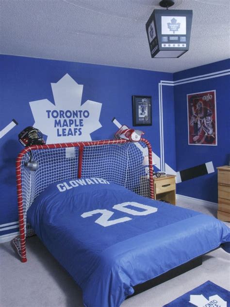 hockey bedroom houzz