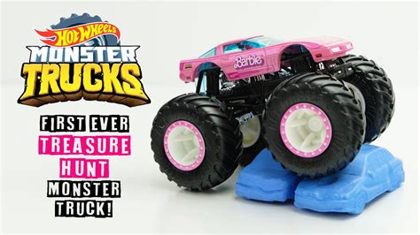 Hot Wheels Introduces First Ever Treasure Hunt Monster Truck Barbie