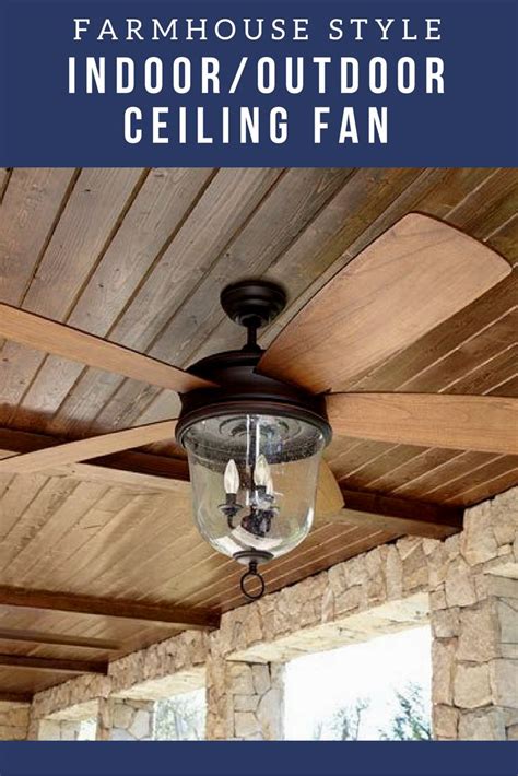 Finish off your room with the perfect lights and fans from overstock your online store! Indoor / Outdoor ceiling fan - This farmhouse style ...