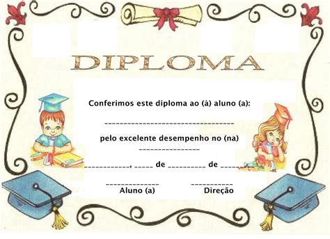 Collection Of Diplomas Varios Modelos Para Imprimir Educar X Images And Photos Finder