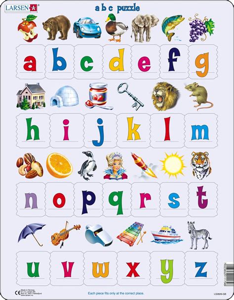 Ls2826 Learn The Alphabet 26 Lower Case Letters Reading
