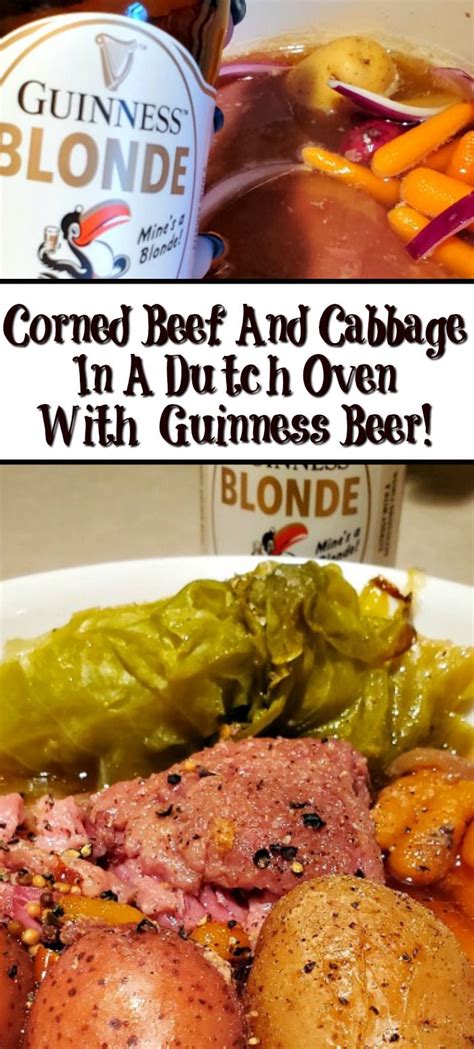 Top with beer and beef broth. Corned Beef And CabbageIn A Dutch Oven With Guinness Beer | Recipe in 2020 | Corn beef and ...