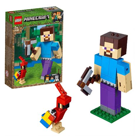 ᐈ Muñecos De Minecraft Bigfig De Lego Juguetes De Colección