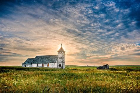Country Church Sunrise Photograph By Rikk Flohr Pixels