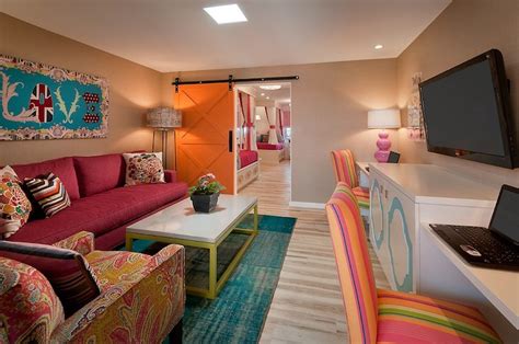 Media room led sign game console lighted room decor. Kids TV Room - Contemporary - media room - Vallone Design