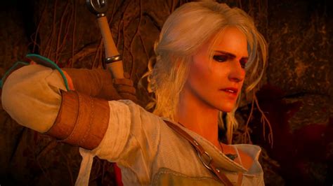 The Witcher Ciri Vs Moiras Battle With Bugs Nude Ciri Mod Installed