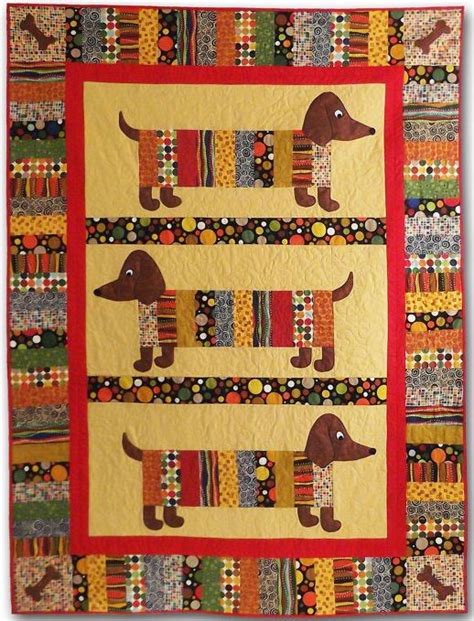 Pin By Marina P Leitão On Cama And Mesa Dachshund Scrappy Quilts