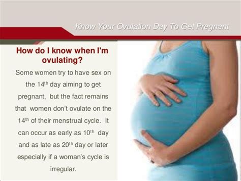 tips to get pregnant on ovulation day discharge post pregnancy websites ireland pre op