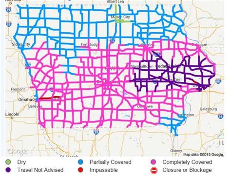 29 Map Of Iowa Road Conditions Map Online Source